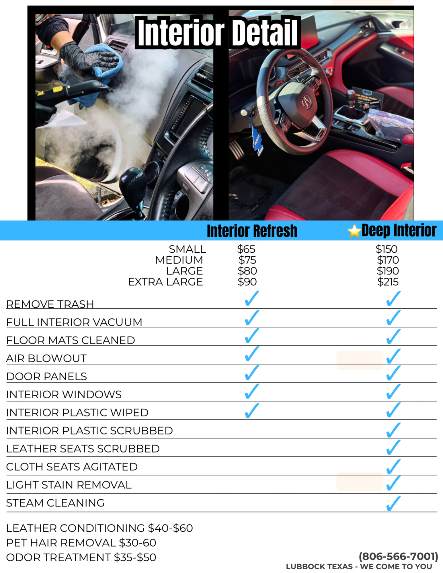 Fine Line Auto Shine in Lubbock, TX