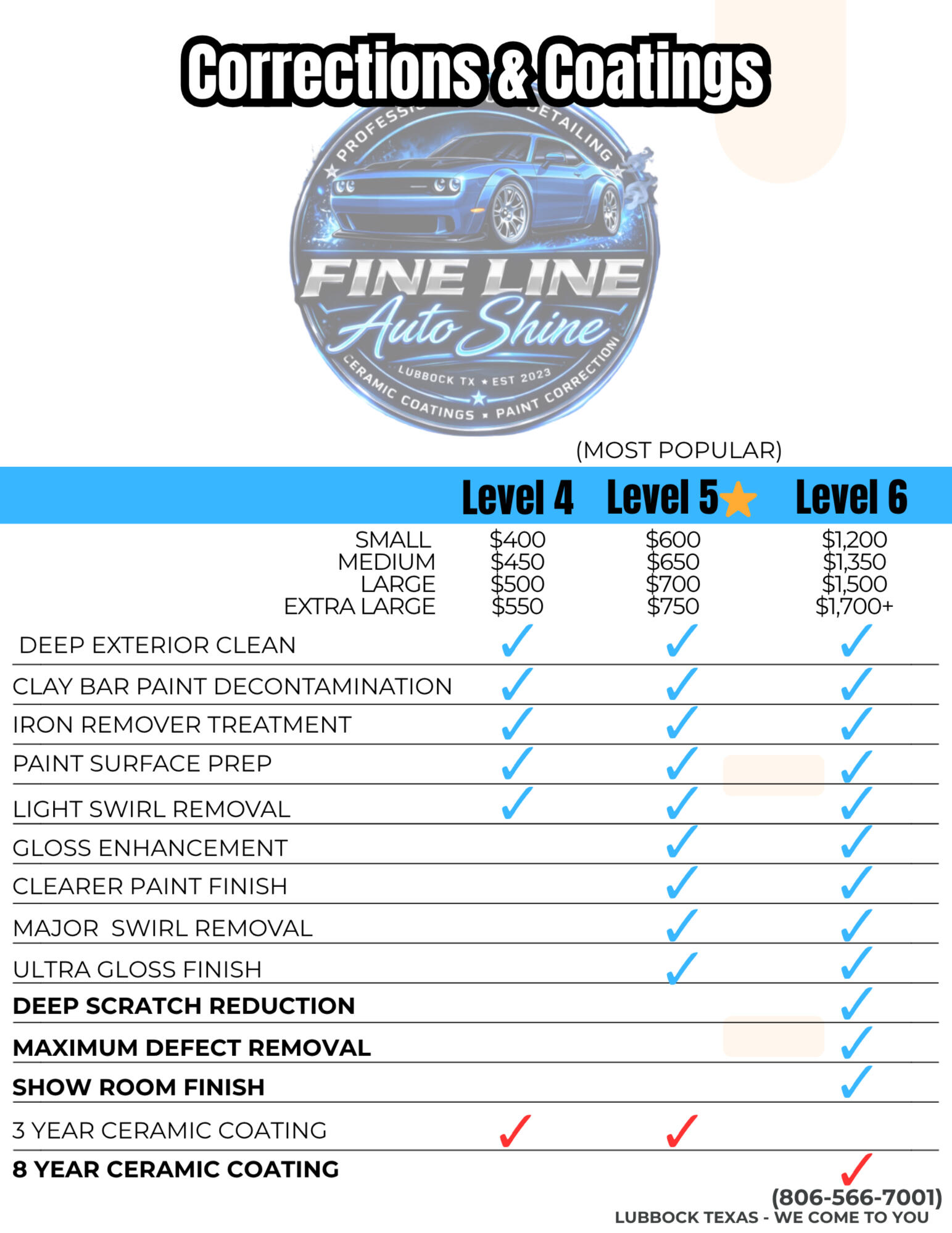 Fine Line Auto Shine in Lubbock, TX (6)