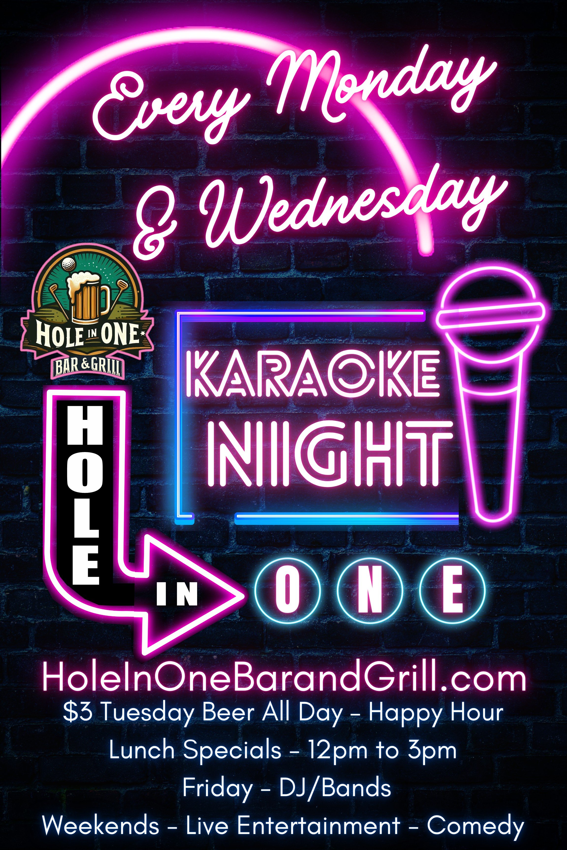 Hole in One bar and grill in Montebello, CA (2)