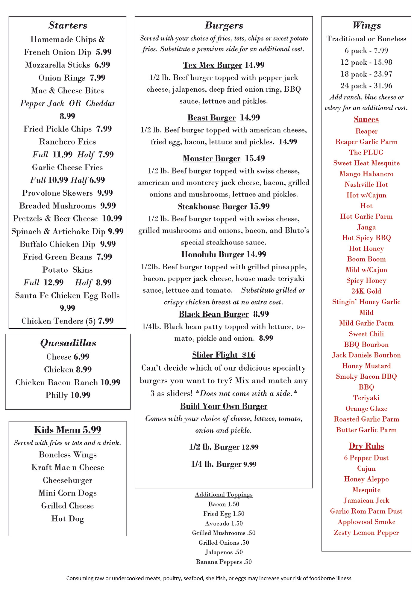 Bluto's Hometown Tavern in Norwalk, OH