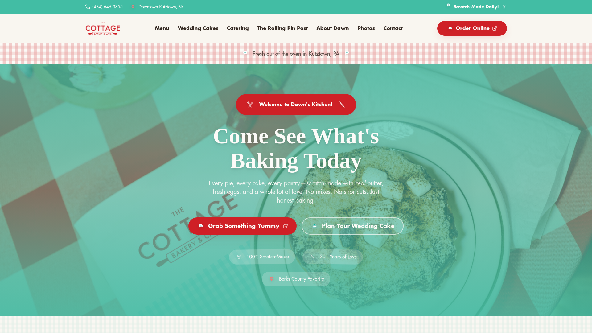 The Cottage Bakery & Cafe in Kutztown, PA
