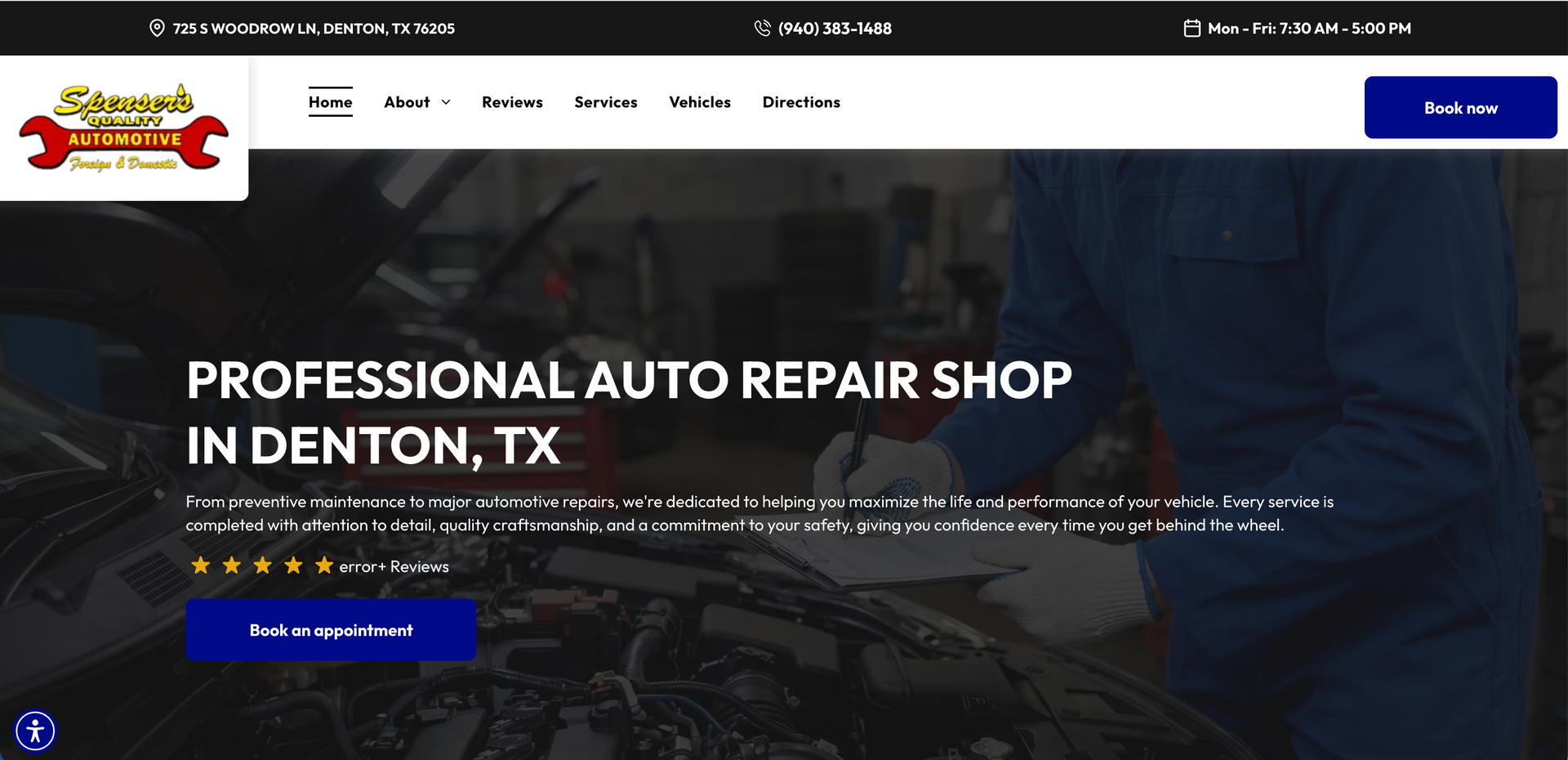Spenser's Quality Automotive in Denton, TX (3)