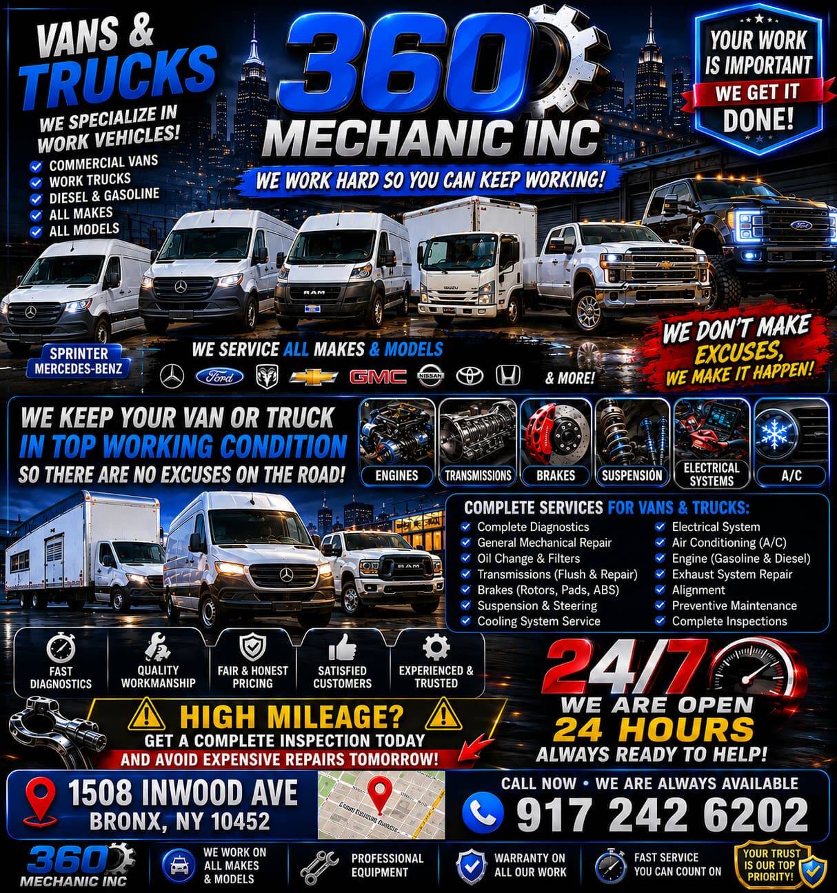 360 Mechanic Inc. in Bronx, NY