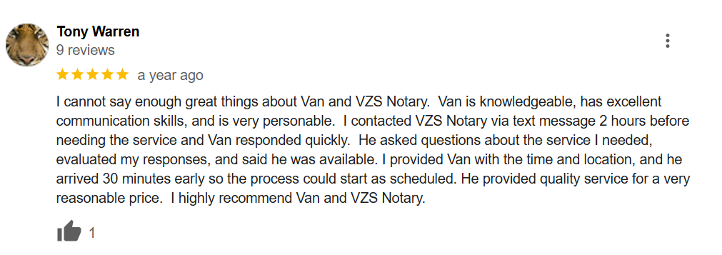 VZS MOBILE NOTARY Woodstock, APOSTILLES & FINGERPRINTING SERVICES in Kennesaw, GA (2)