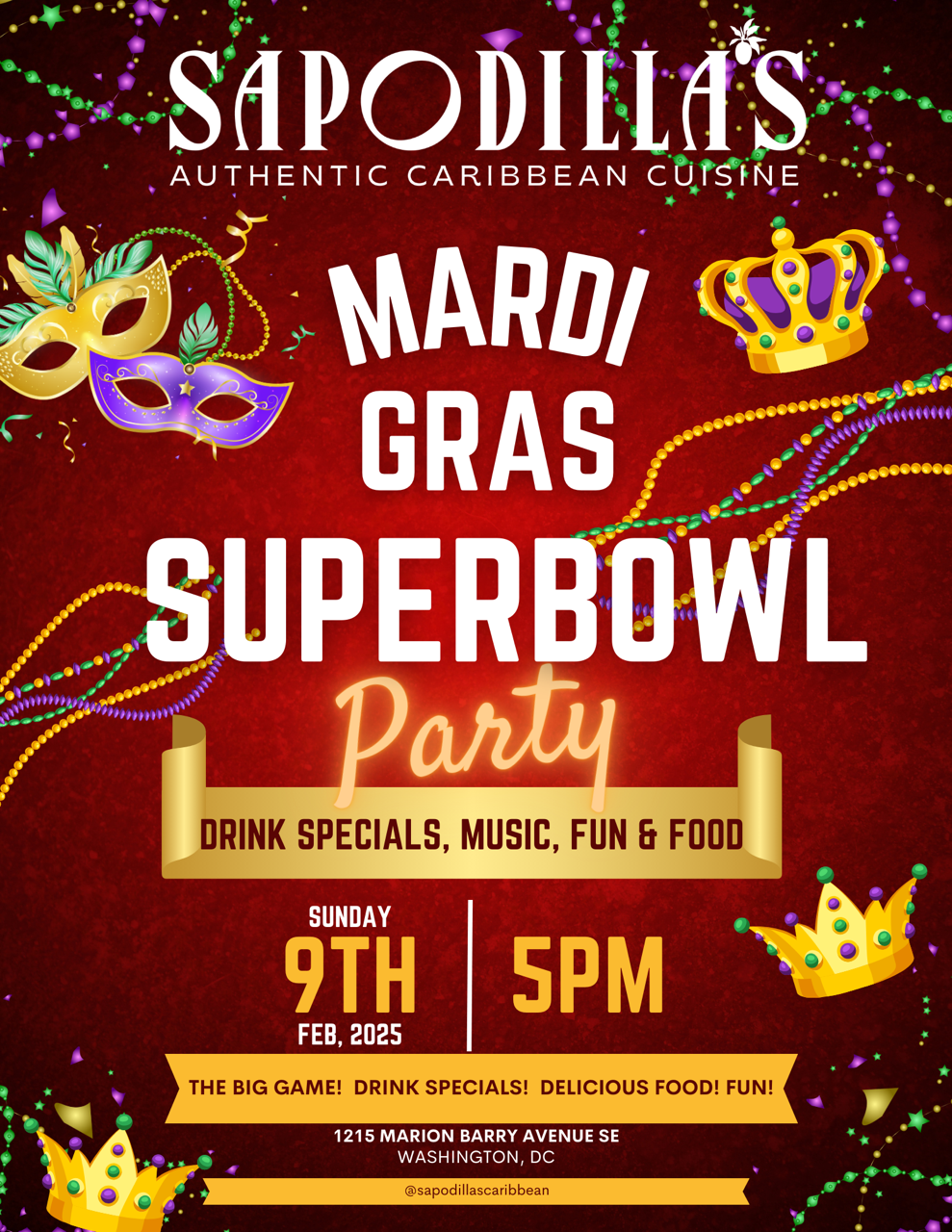 Sapodilla’s Caribbean Restaurant and Catering DC in Washington, DC