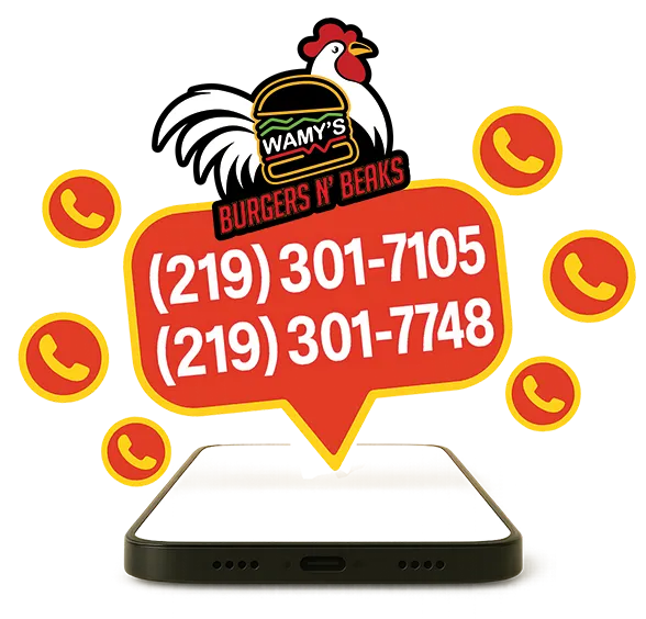 Wamy’s Burgers N Beaks in Munster, IN