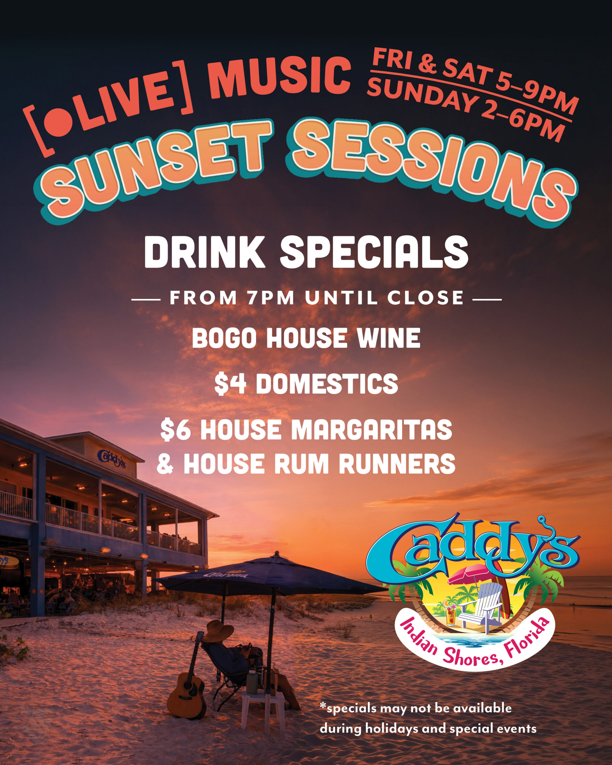 Caddy's Indian Shores in Indian Shores, FL