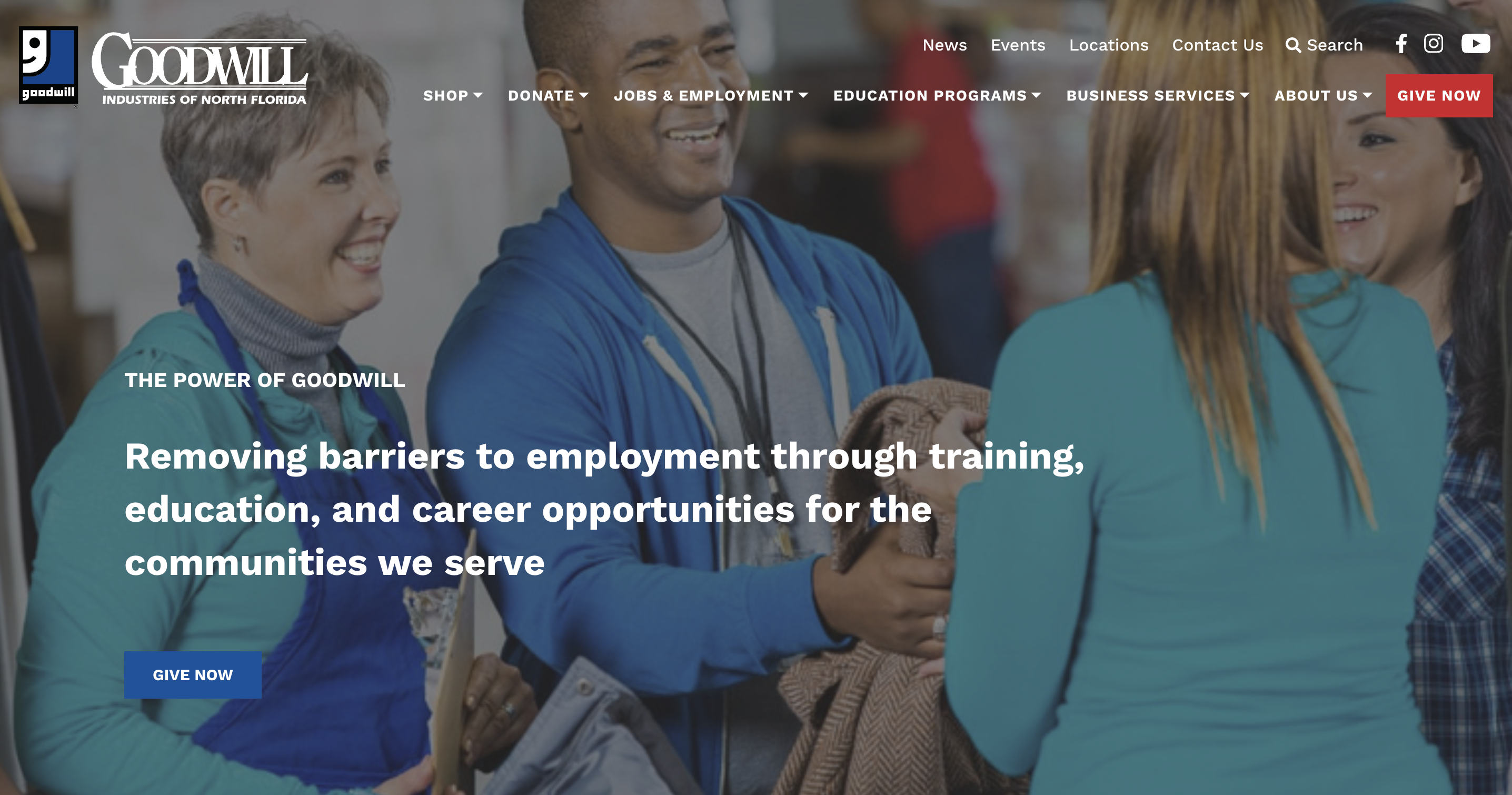 Goodwill Retail Store, Donation Center, and Employment Services - Palatka in Palatka, FL