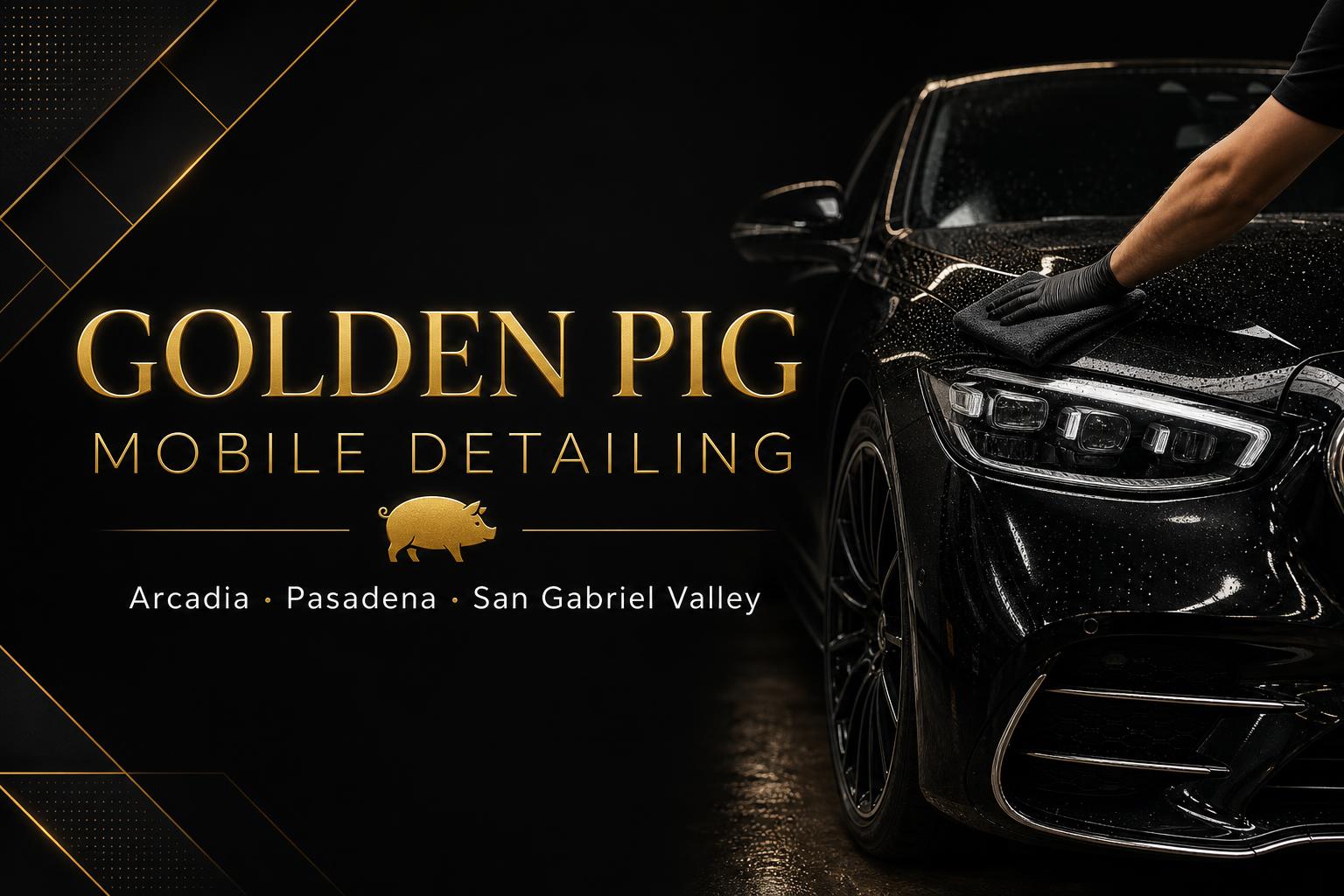 Golden Pig Mobile Detailing in Arcadia, CA