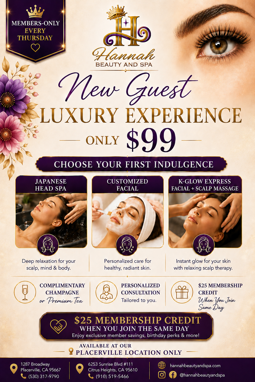 Hannah Beauty and Spa in Placerville, CA