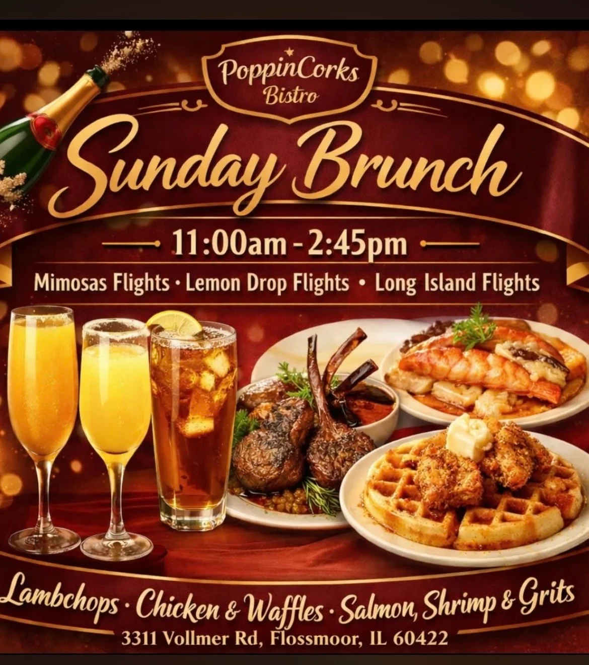 Poppincorks Bistro in Flossmoor, IL (2)