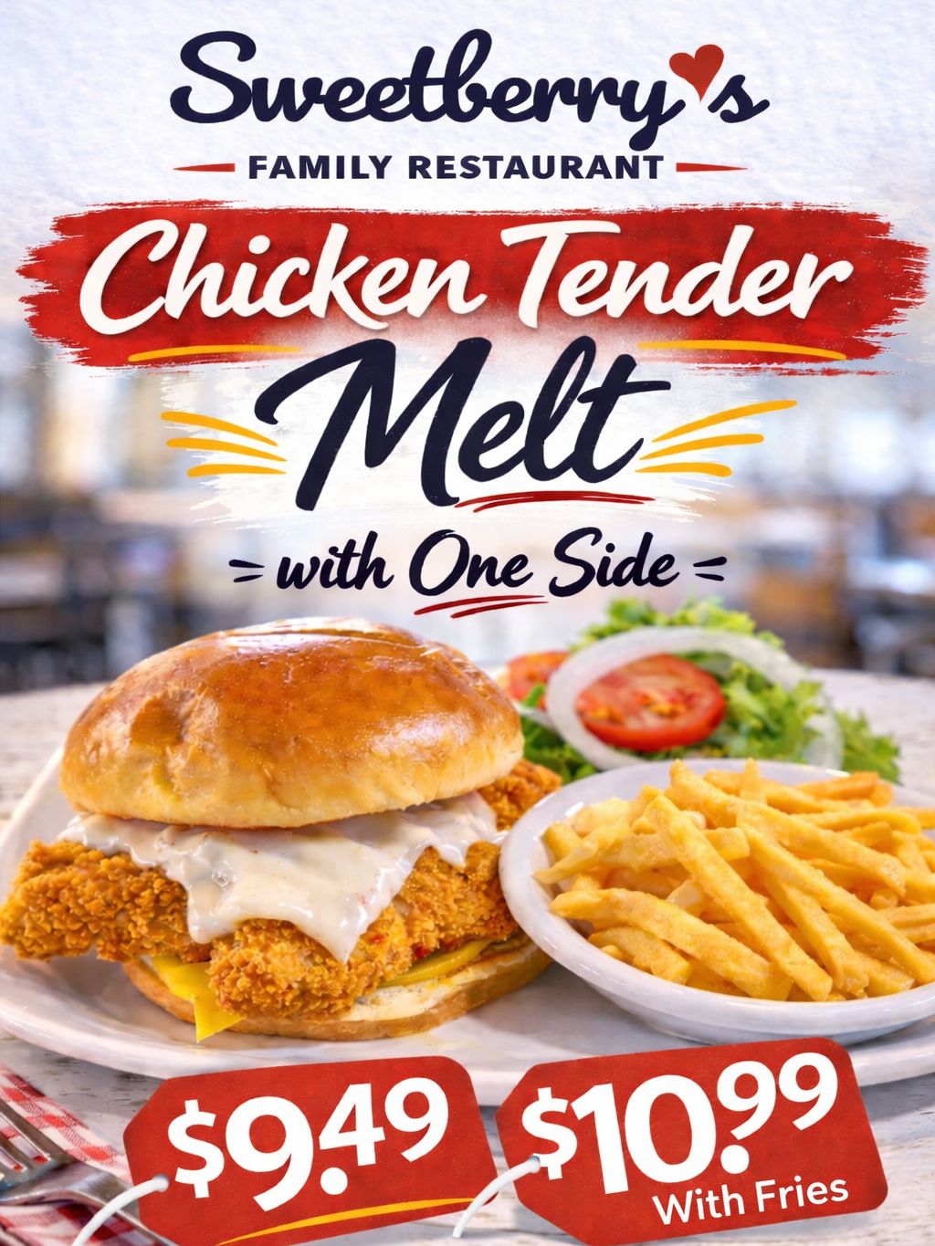 Sweetberry's Family Restaurant in Kaukauna, WI