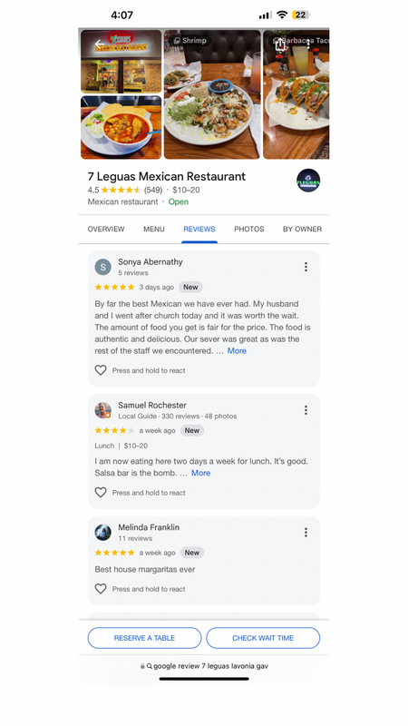 7 Leguas Mexican Restaurant in Lavonia, GA (5)