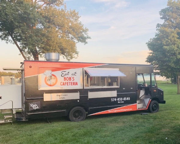 Bob's cafeteria food truck in Plymouth, IN
