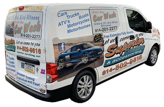 Superior Detailing & Accessories/ Car Wash in Altoona, PA