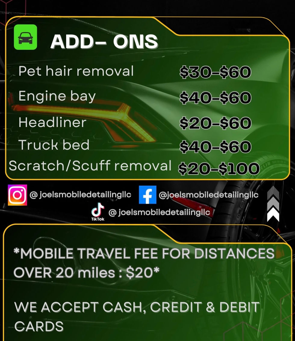 Joel’s Mobile Detailing in San Antonio, TX
