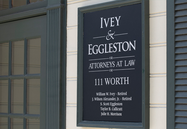Ivey & Eggleston, Attorneys at Law in Asheboro, NC