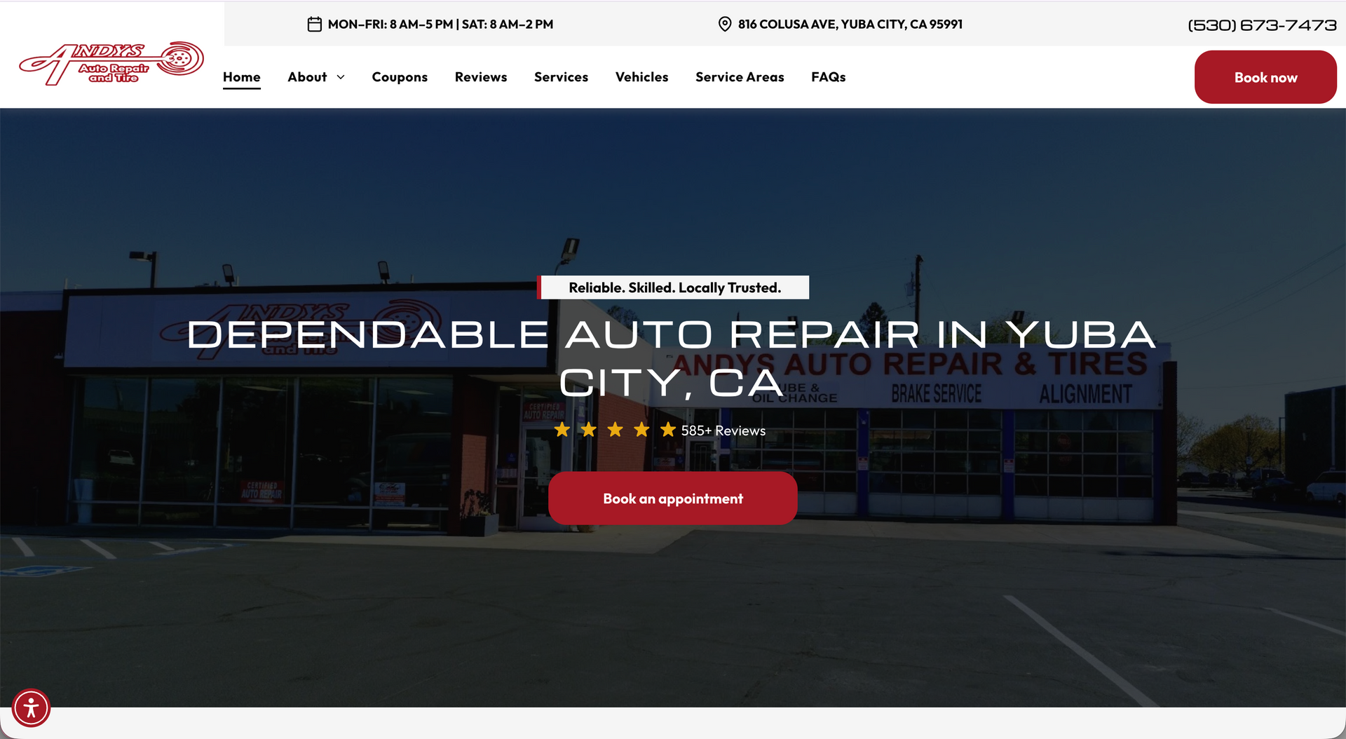 Andy's Auto Repair & Tires Inc in Yuba City, CA