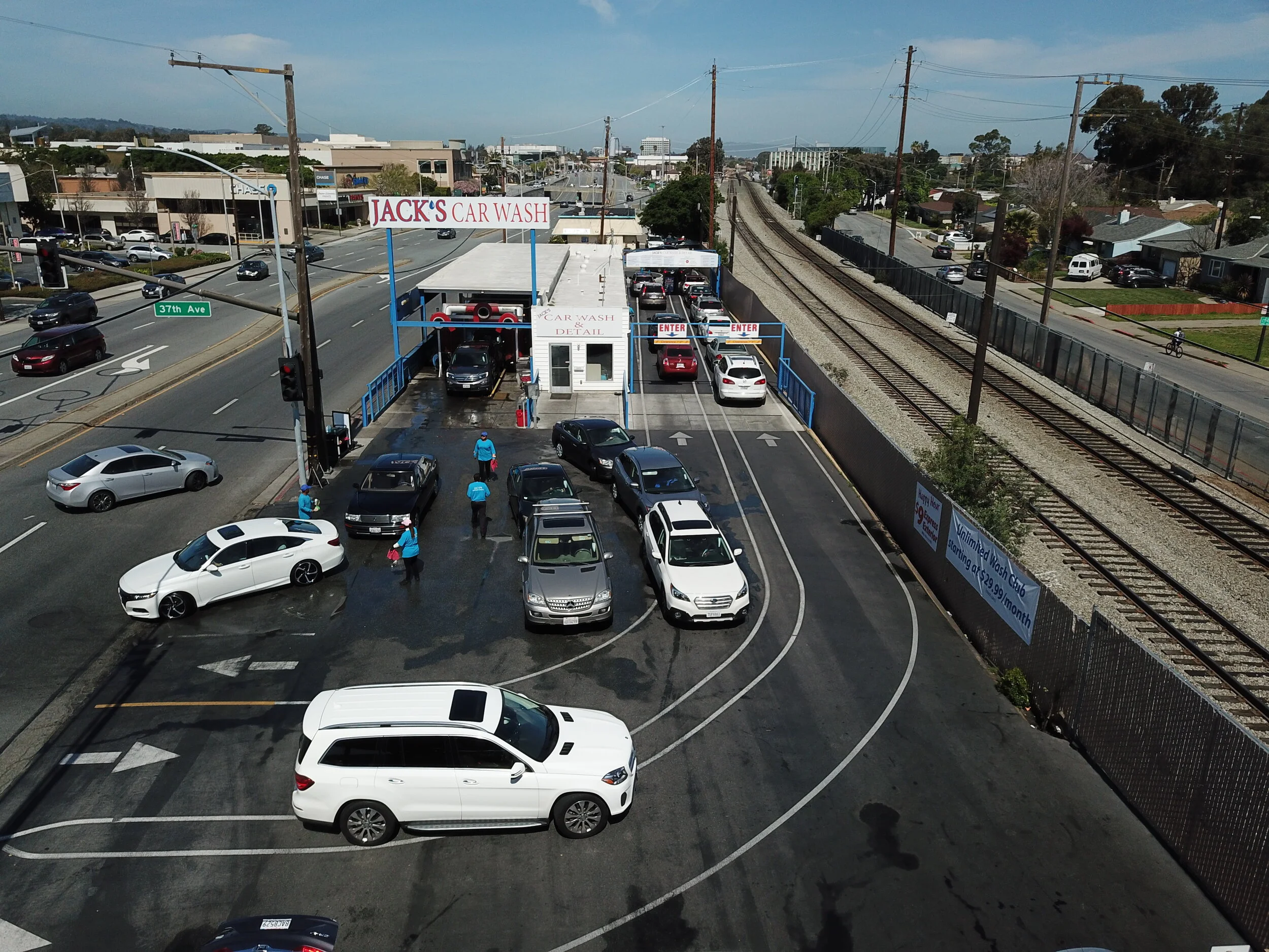 Jack's Car Wash in San Mateo, CA