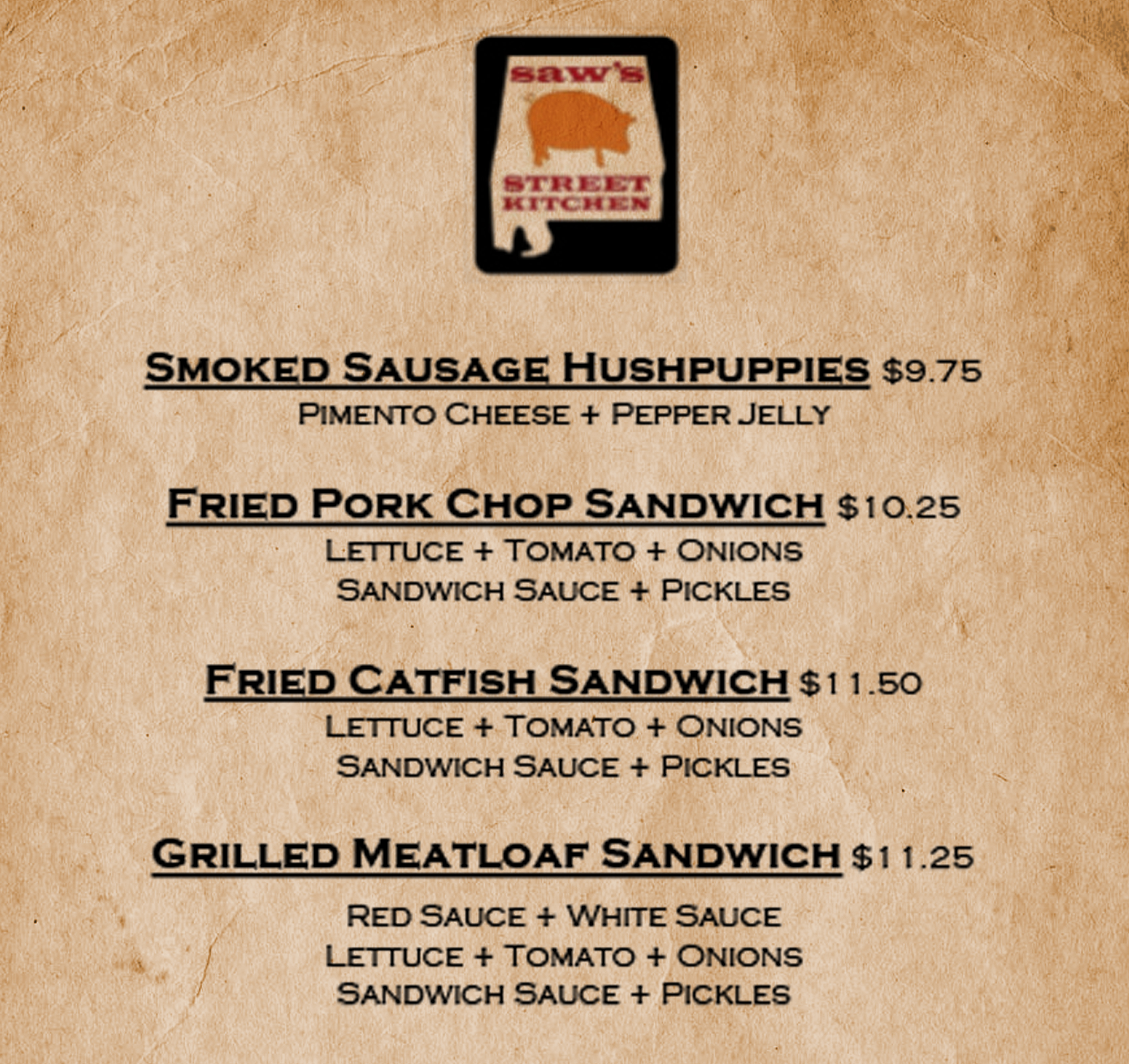 Saw’s Street Kitchen Food Truck in Birmingham, AL (2)