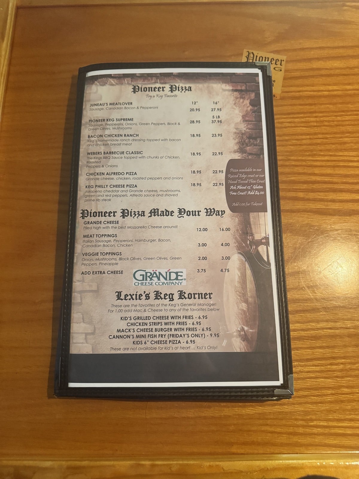 Pioneer Keg in Theresa, WI