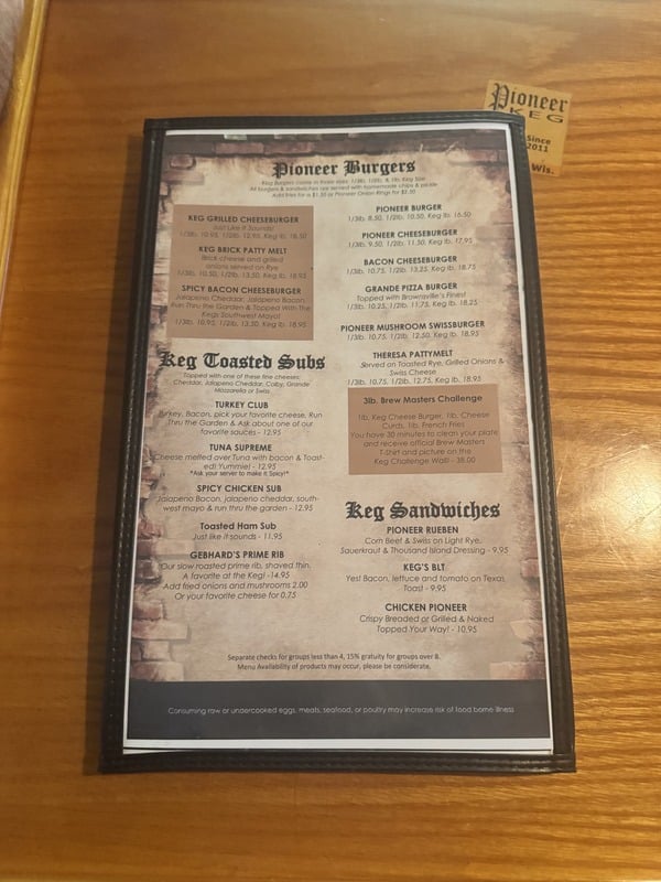 Pioneer Keg in Theresa, WI (3)