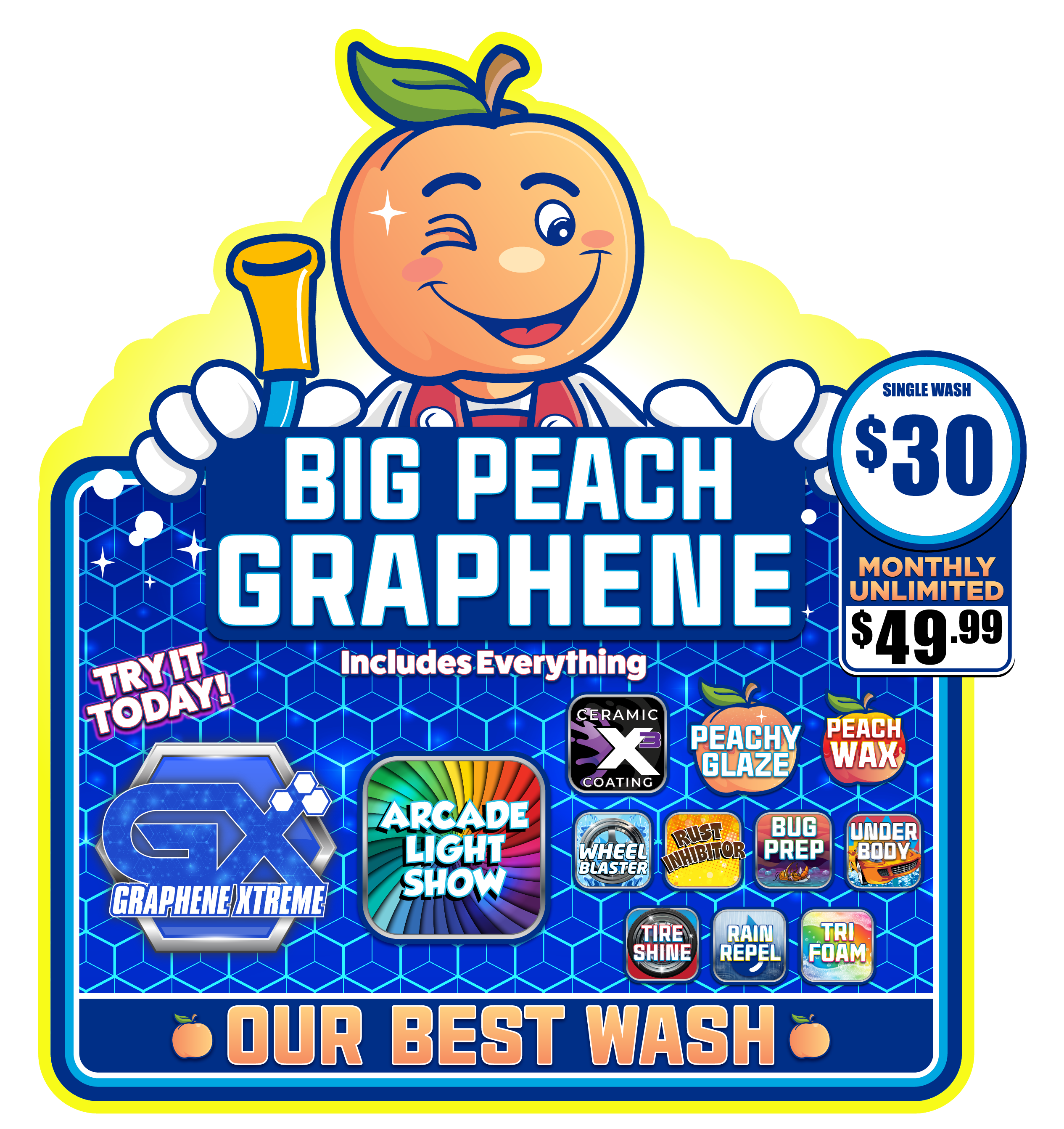 Big Peach Car Wash - Forsyth in Forsyth, GA
