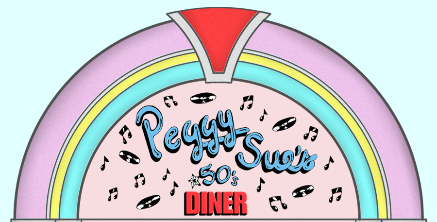 Peggy Sue's 50's Diner in Yermo, CA