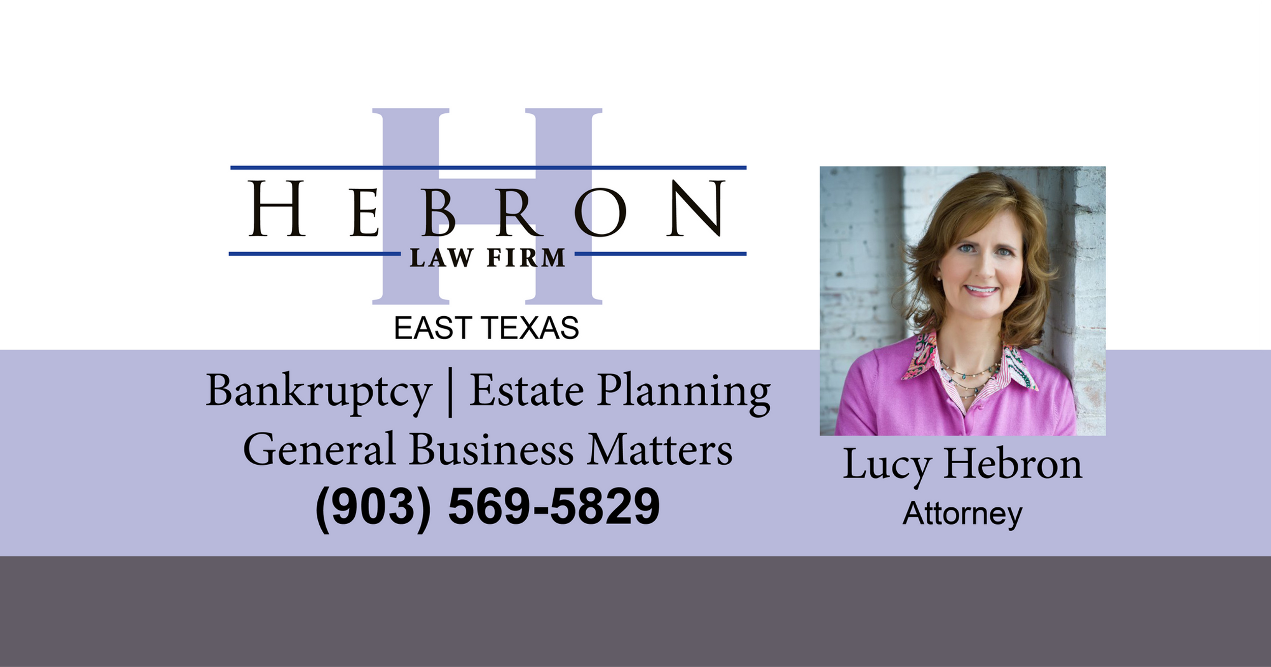 Lucy M Hebron Attorney & Hebron Law Firm in Lindale, TX