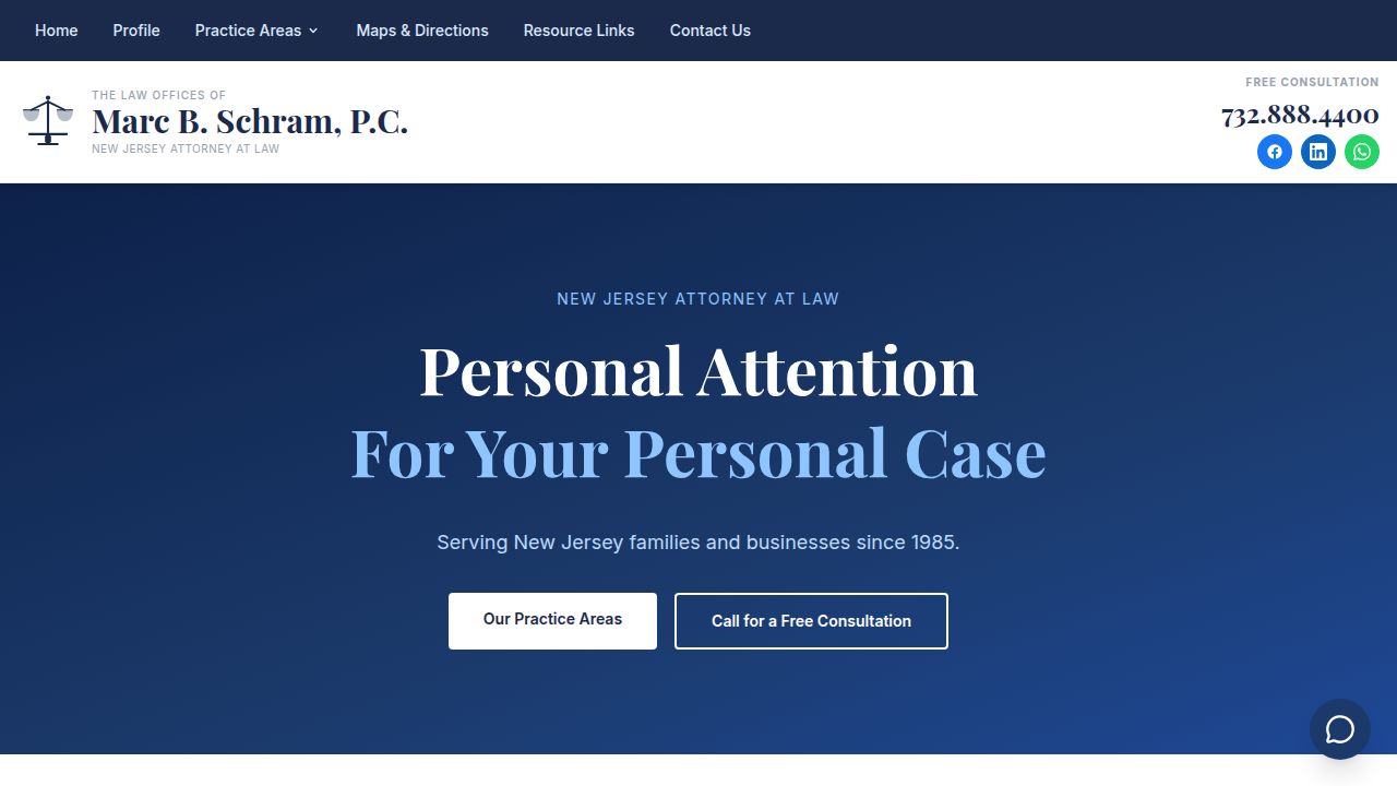 Law Offices of Marc B. Schram in Hazlet, NJ