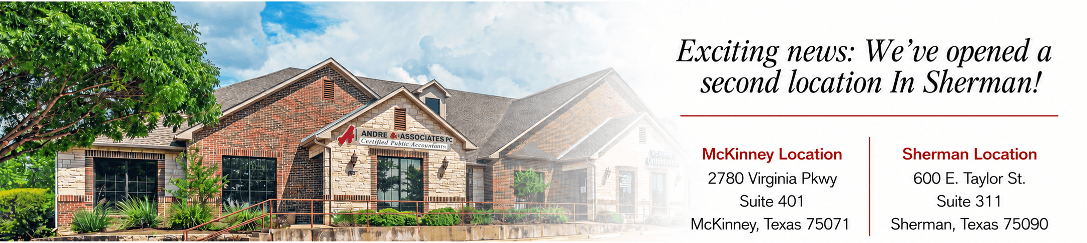 ANDRE + ASSOCIATES PC in McKinney, TX