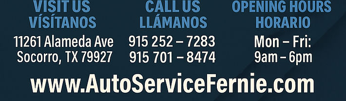 Auto service fernie in Socorro, TX (2)