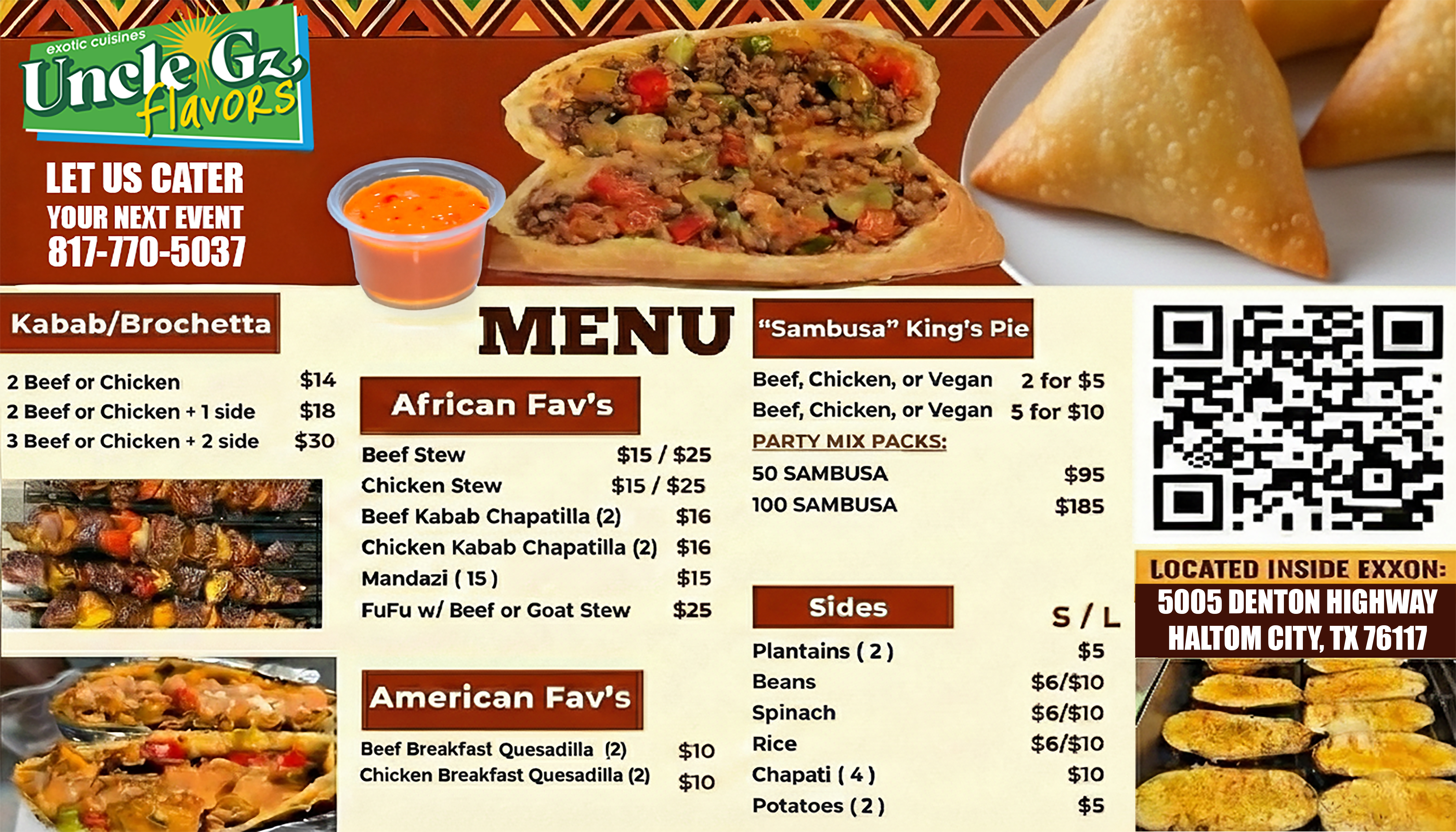 Uncle G'z Flavors in Haltom City, TX