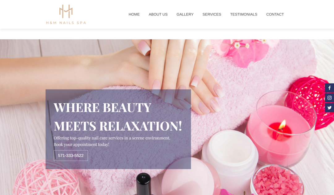 H&M Nails Spa in Leesburg, VA