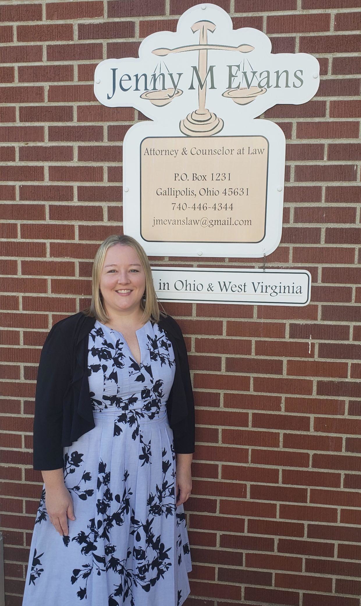Jenny M Evans Attorney At Law in Gallipolis, OH