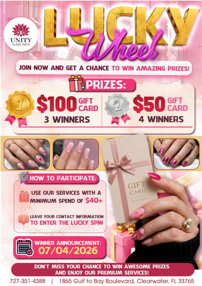 Unity Nail Spa - 10% OFF NEW CLIENTS in Clearwater, FL (3)