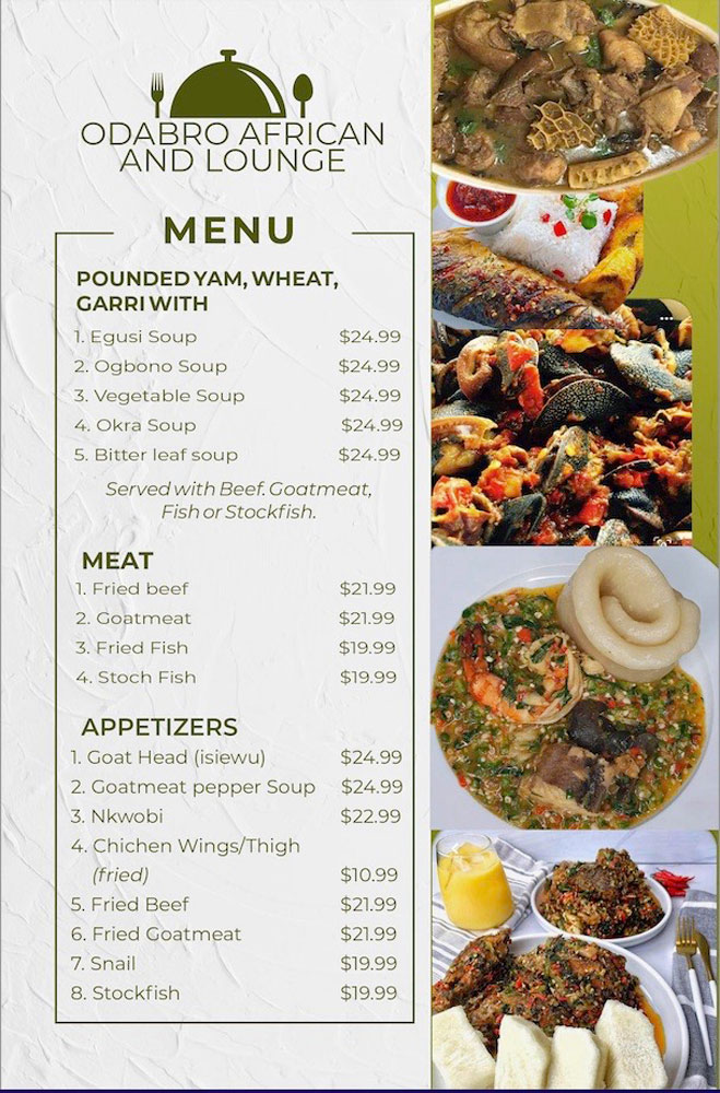 Odabro African Restaurant and Lounge in City of Orange, NJ (3)
