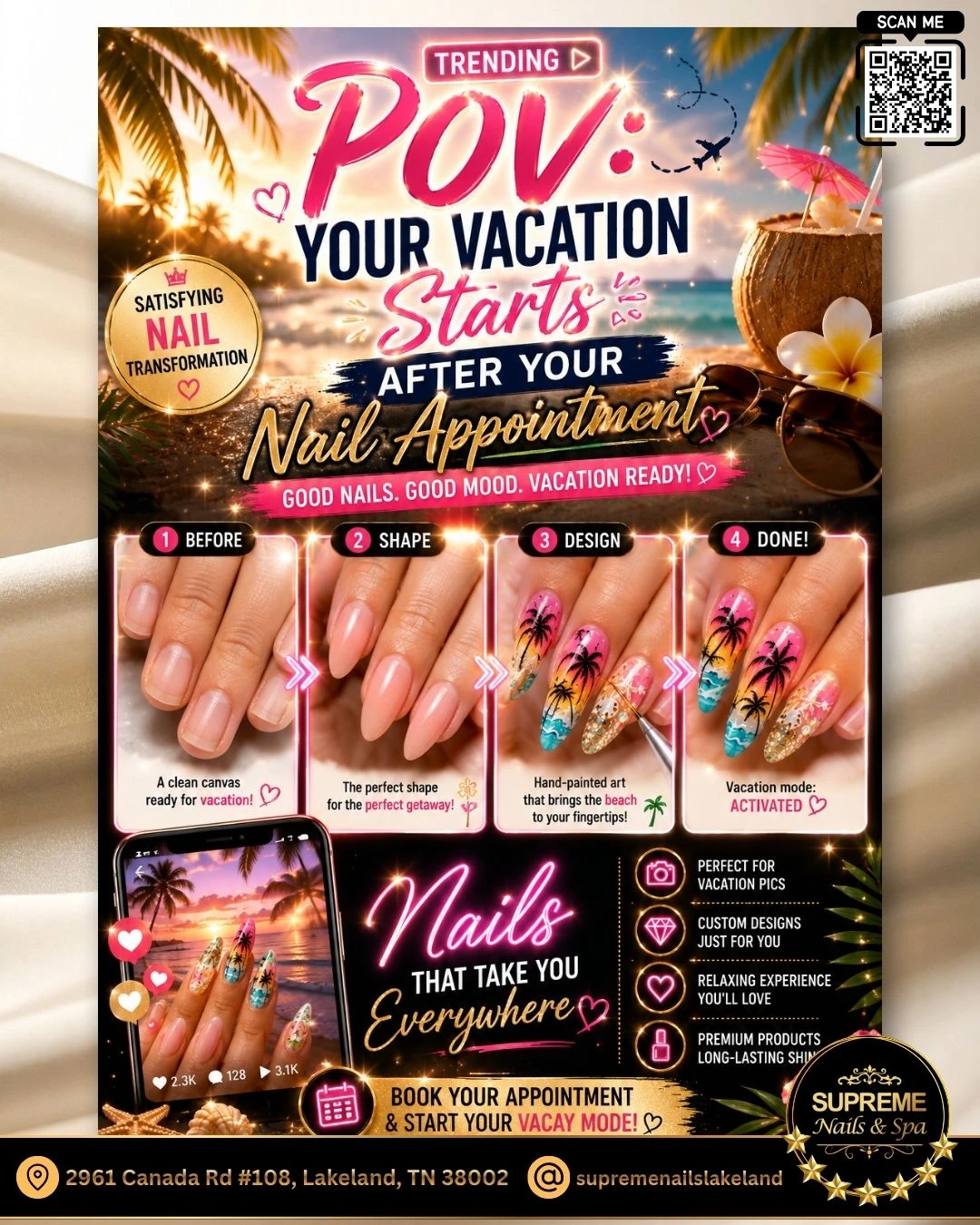 Supreme Nails Spa in Lakeland, TN (4)