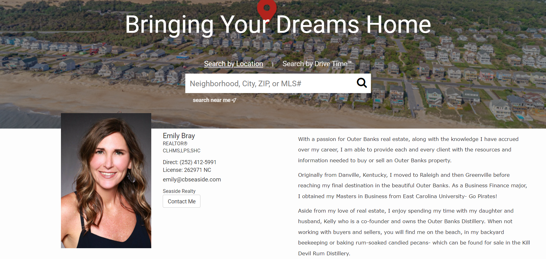 Emily Bray Outer Banks Realtor - OBX by Emily - Coldwell Banker Seaside Realty in Kitty Hawk, NC