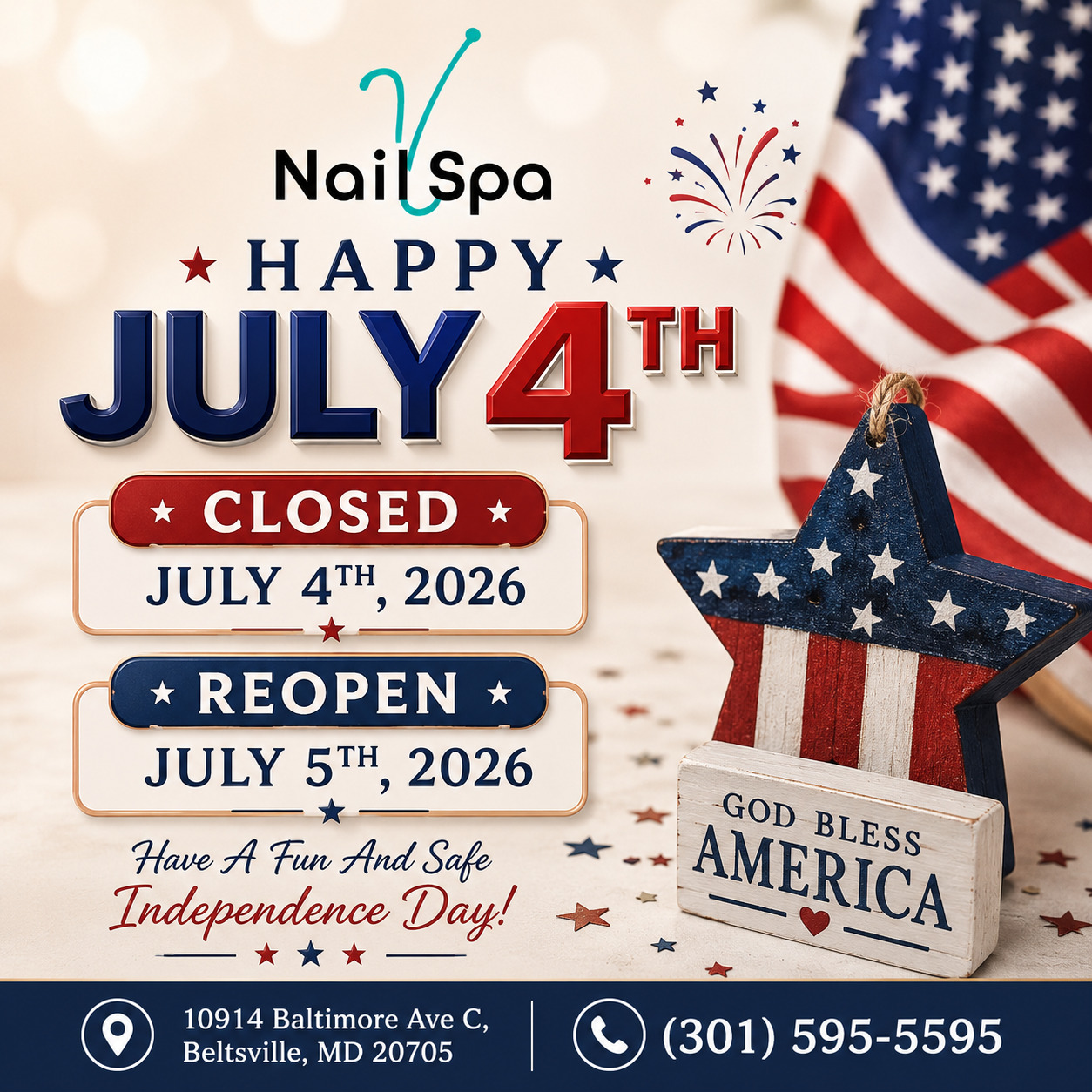 V Nails and Spa--Beltsville (next to Panera Bread and near Aldi market) in Beltsville, MD (6)