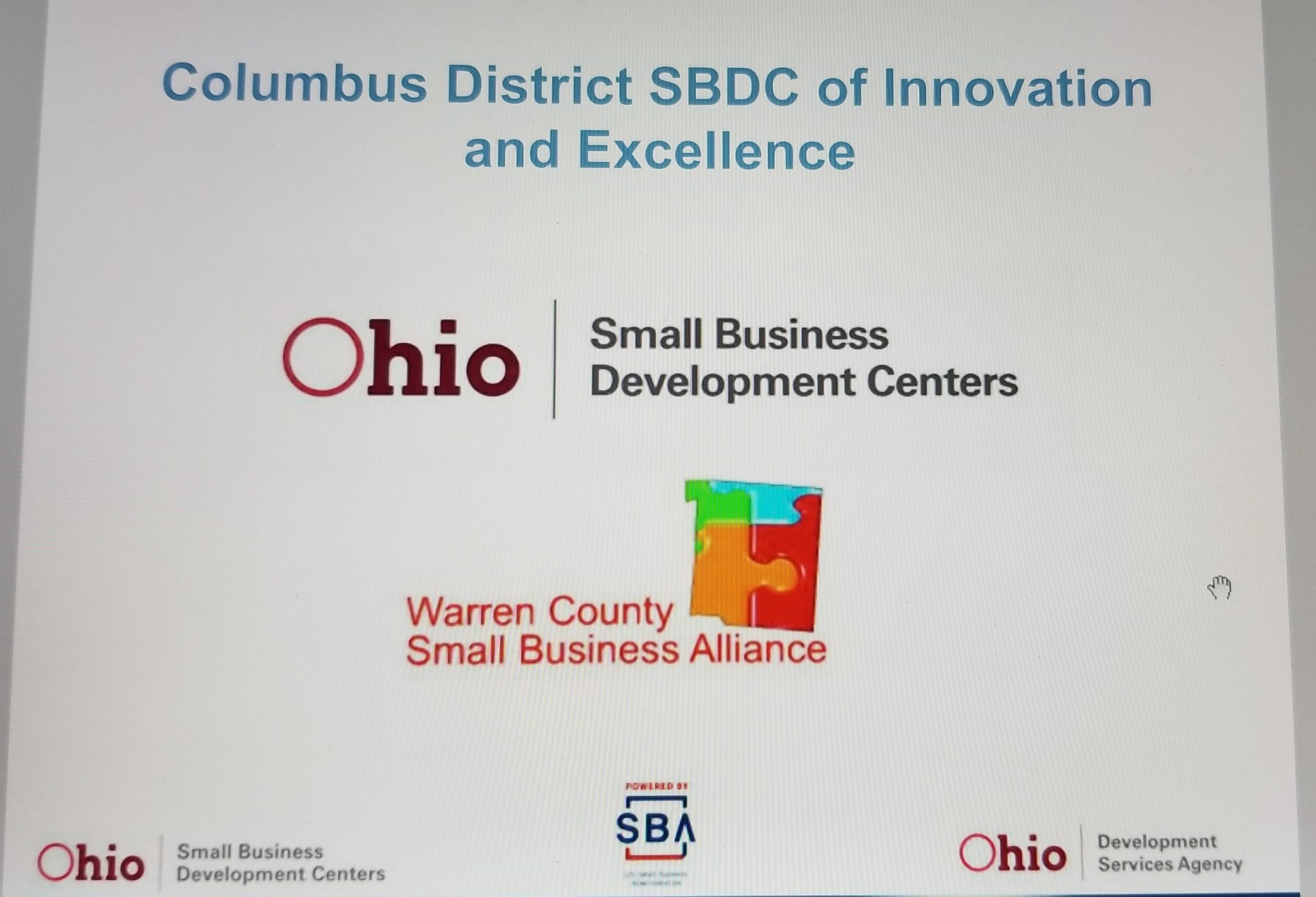Warren County SBDC in Lebanon, OH