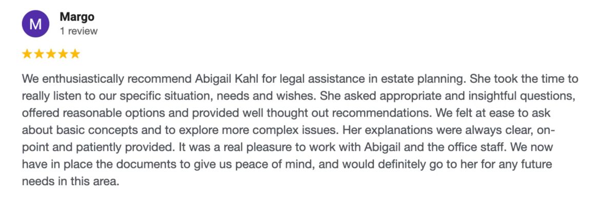 The Law Offices of Abigail Denbeaux Kahl in Westwood, NJ (2)