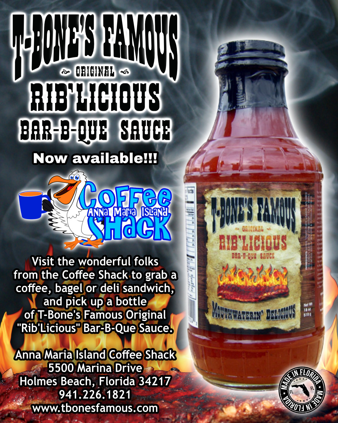T-Bone’s Famous "Smokin' Bar-B-Que" Food Truck in Holmes Beach, FL (3)