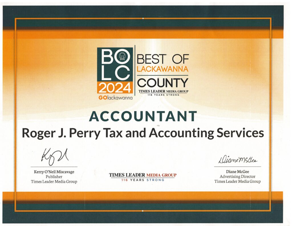 Roger J. Perry Tax and Accounting Services in Scranton, PA (2)