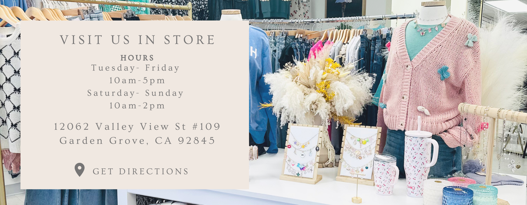 Paige James Boutique in Garden Grove, CA