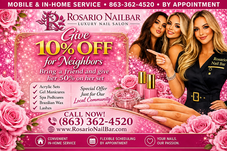 Rosario Nail Bar in Sebring, FL