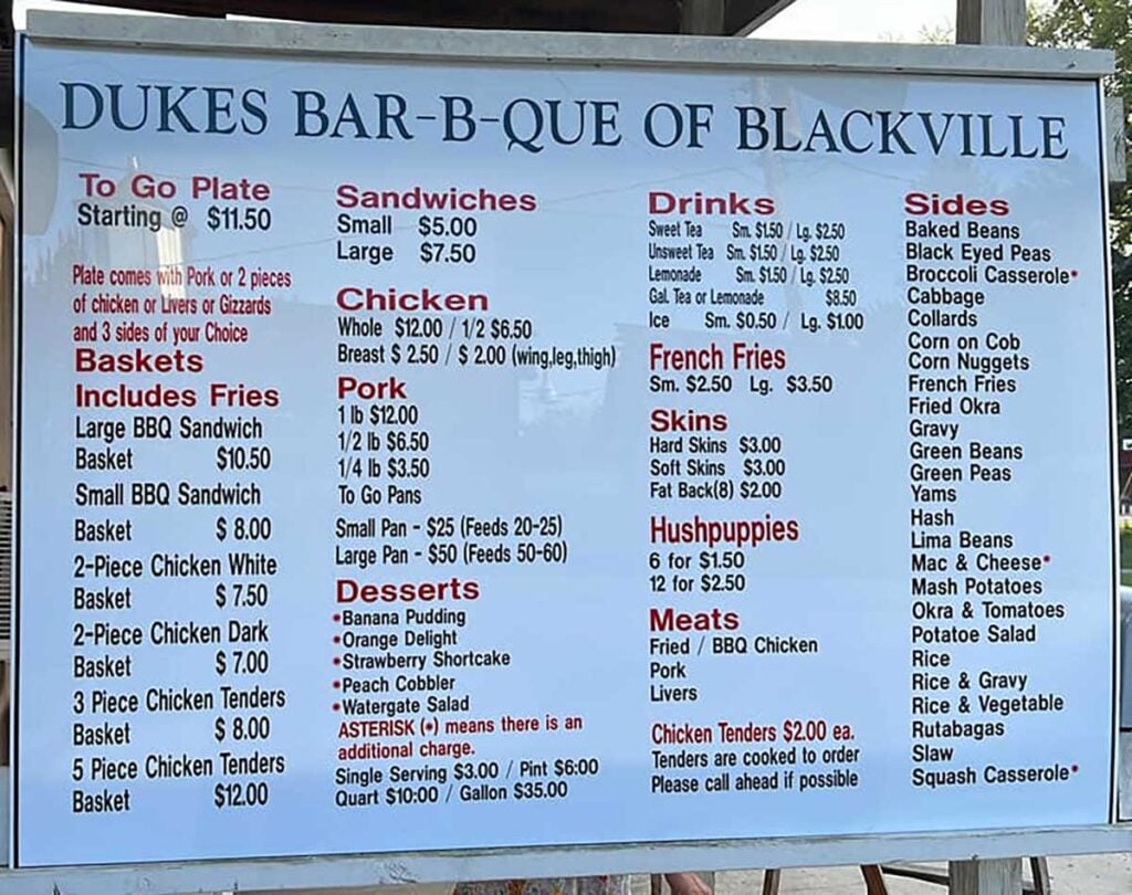 Dukes BBQ of Blackville in Blackville, SC (2)