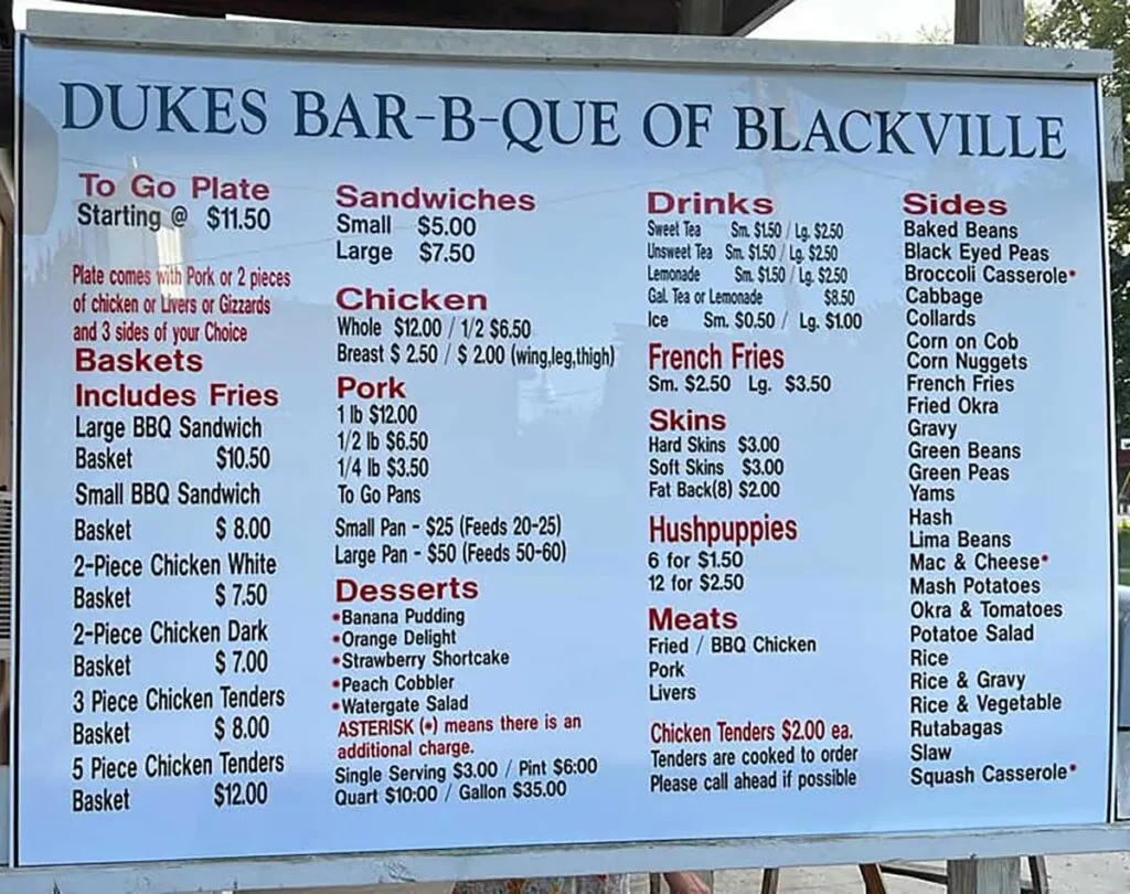 Dukes BBQ of Blackville in Blackville, SC (5)