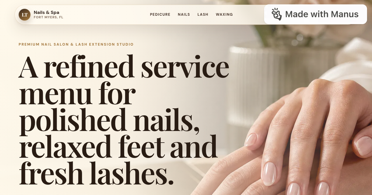 LT Nails & Spa - Nail Salon Fort Myers FL in Fort Myers, FL