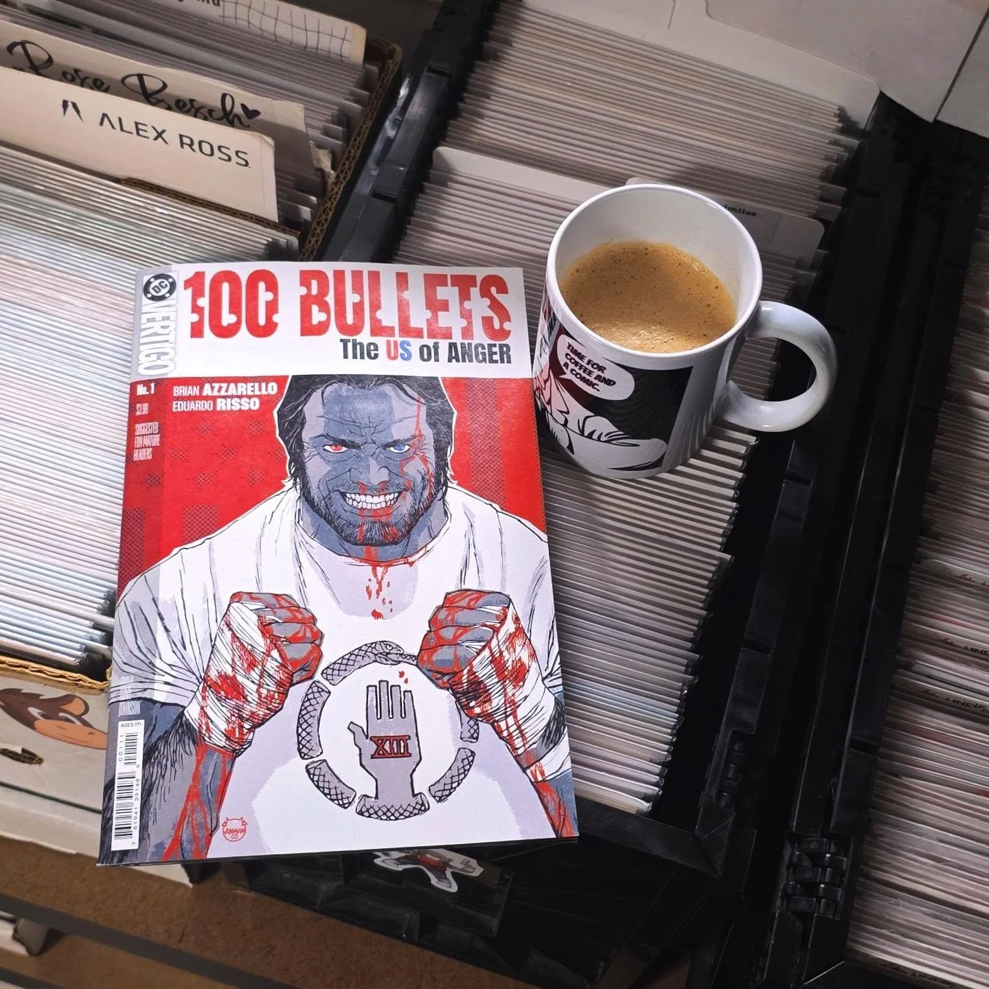 Coffee and A Comic in Huntington Beach, CA (2)